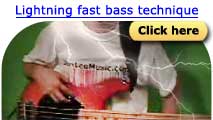 bass guitar speed trick